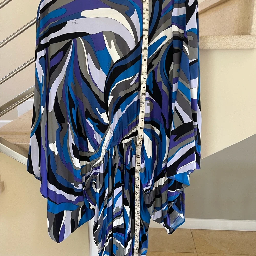 Vintage Emilio Pucci Multicolor Patterned Dress/Top - Picture 8 of 12